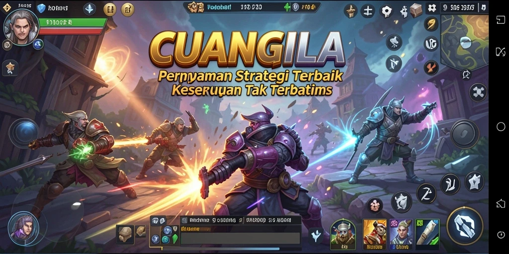 Tampilan gameplay yang seru dan menantang di CUANGILA.