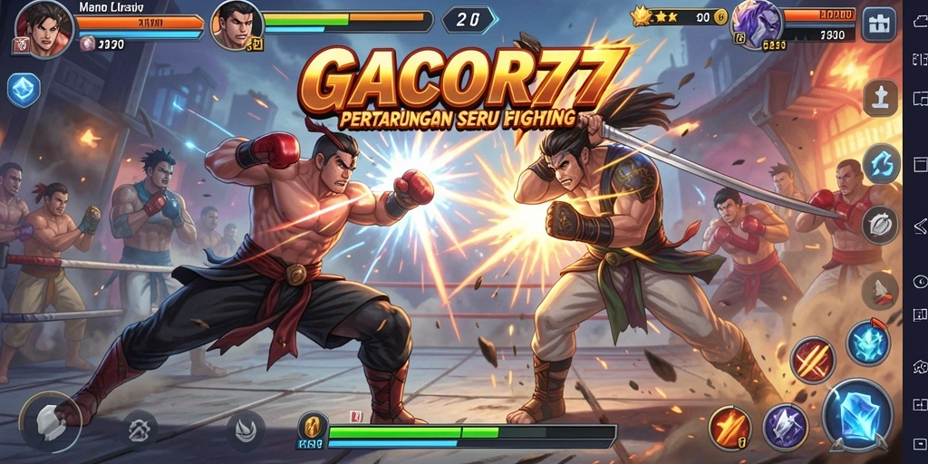 Tangkapan layar épik dari aksi pertarungan GACOR77 yang menegangkan.