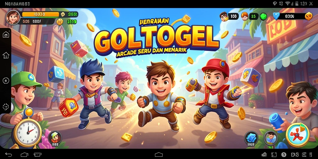 Tampilan gameplay GOLTOGEL dengan grafis yang memukau.
