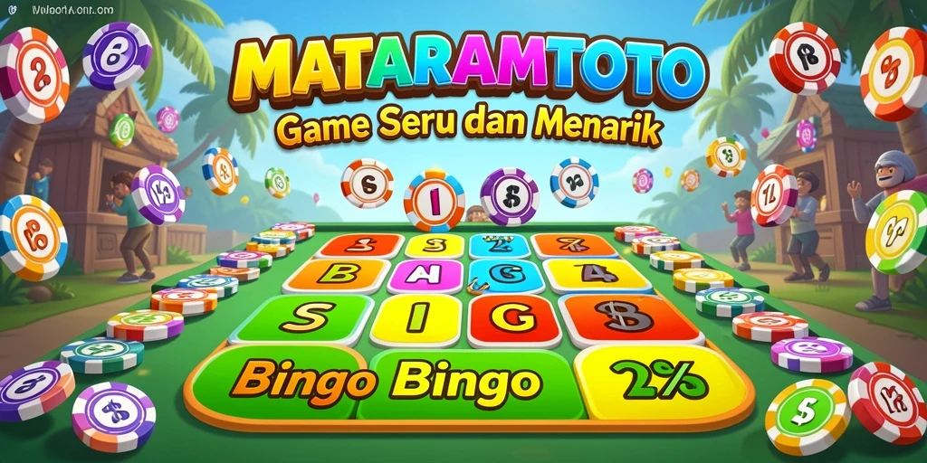 Tampilan gameplay seru dari MATARAMTOTO yang penuh warna.
