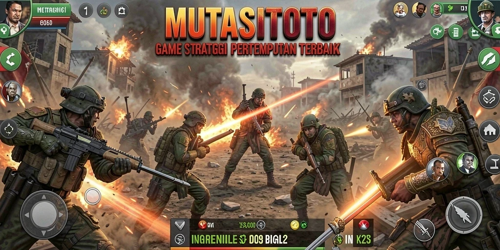 Tampilan menarik dari pertempuran strategis di MUTASITOTO.