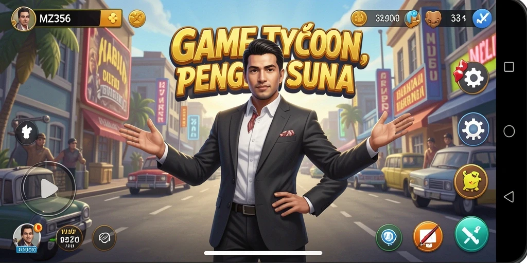 Tampilan gameplay MZ356 yang mengasyikkan dan interaktif.