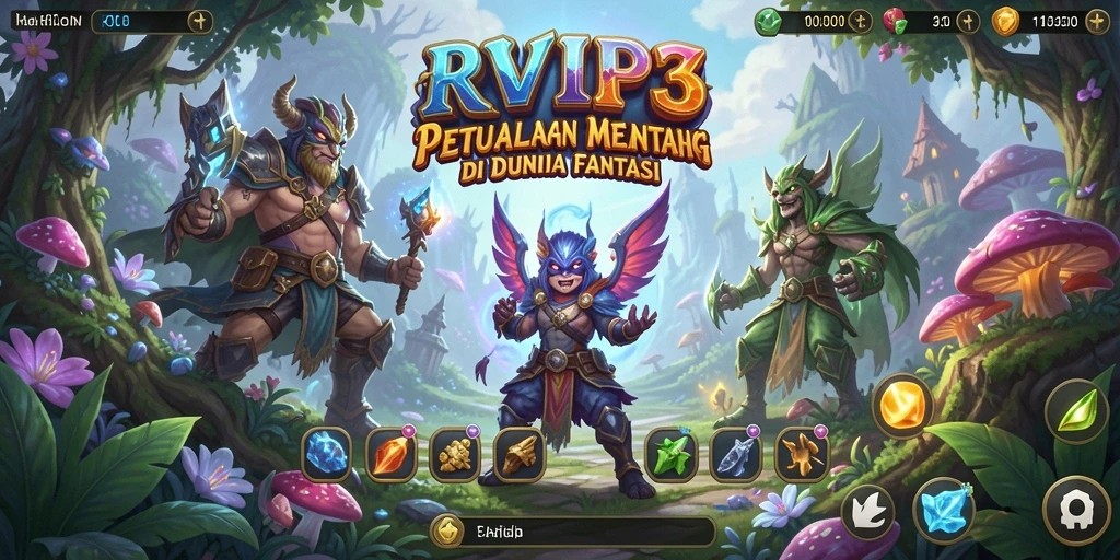 Tampilan gameplay RVIP3 yang mendebarkan dan imersif.