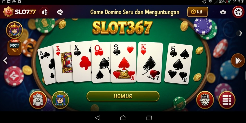 Tampilan gameplay SLOT367 yang penuh warna dan menarik