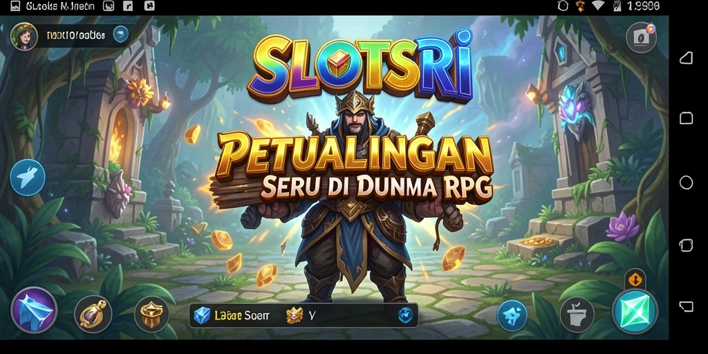 Tampilan gameplay menarik SLOTSRI dengan karakter dan quest mendebarkan.