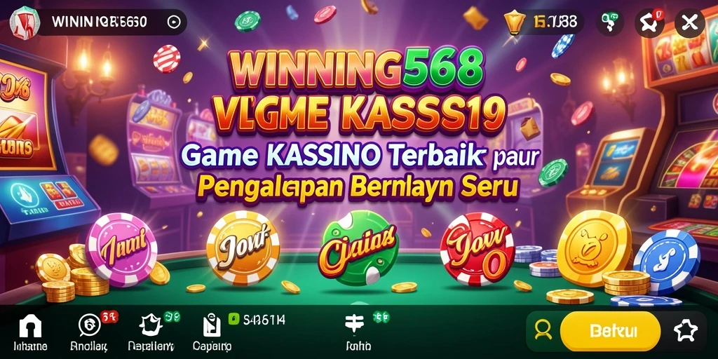 Screenshot WINNING568 menampilkan gameplay Kasino yang menarik dan menyenangkan.